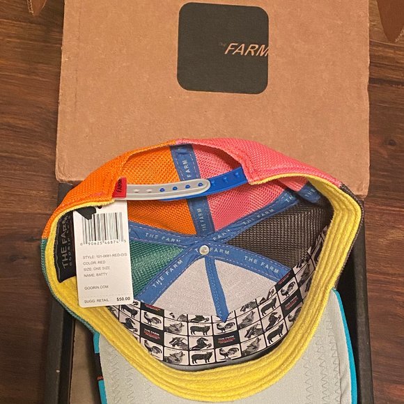 Goorin Bros. Limited Edition Trucker Hat - CRAZY - "Batty" - Picture 4 of 8